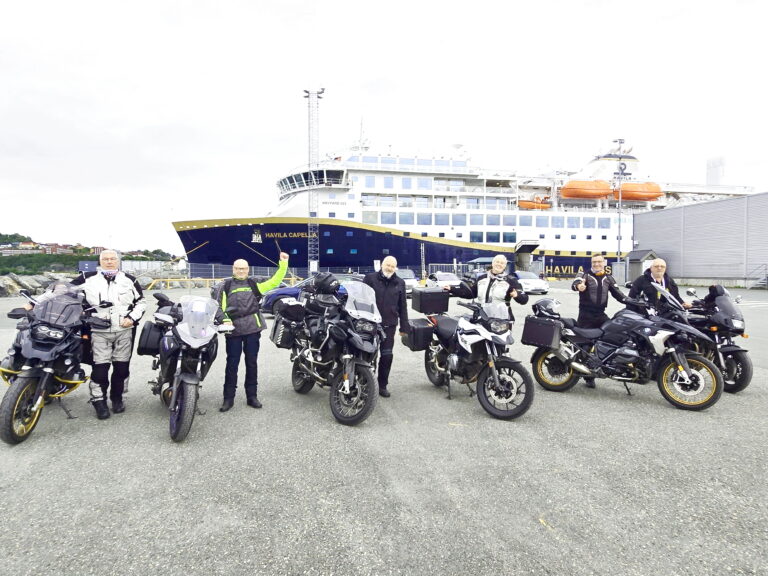 Nordkaptour Beginn Westnorwegen Tour ©Horst Reitz