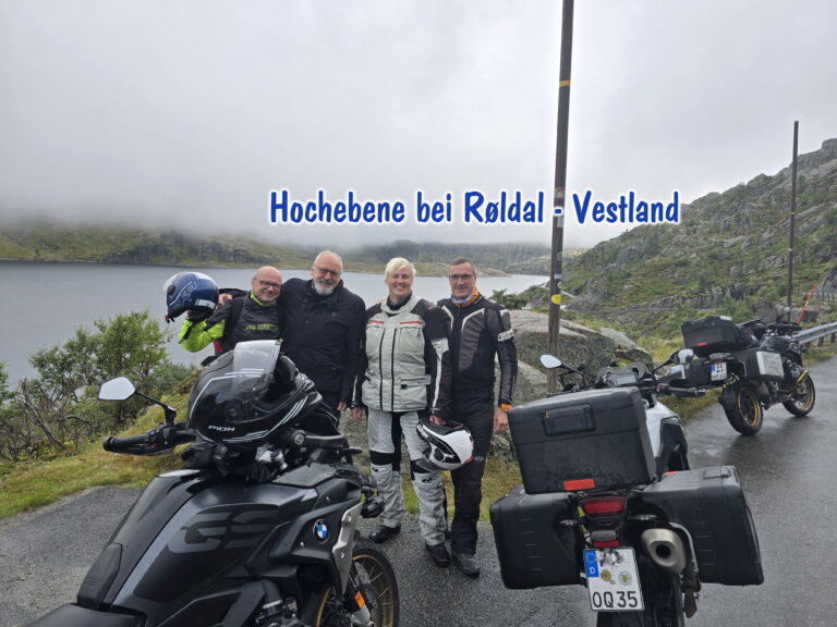 Nordkaptour Unterwegs Motorrad ©Horst Reitz