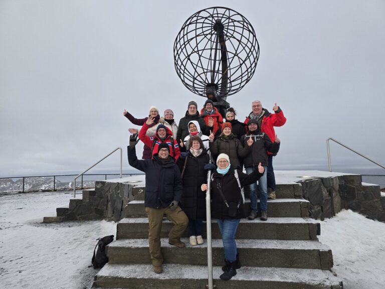 Gruppenbild Nordkap Mageroya ©Horst Reitz