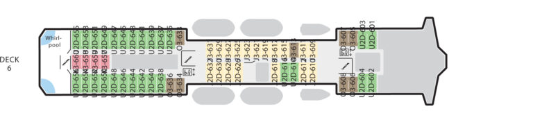 MS Kong Harald Deckplan
