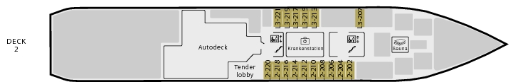 MS Nordkapp Deck