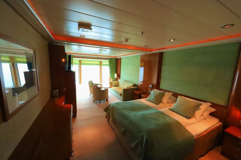 MS Trollfjord Suite 817 Beispiel für die MG Suiten Deck 8