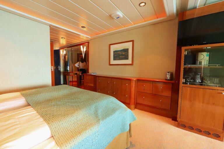 MS Trollfjord Suite 817 Beispiel für die MG Suiten Deck 8