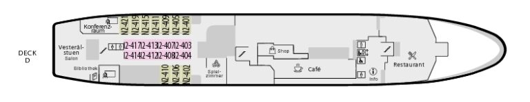 MS Vesterålen, Deck D