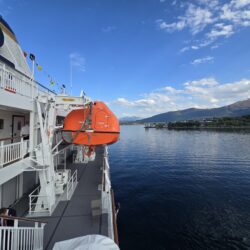 Havila Schiff in Ålesund, Deck 8 ©ExtraHR