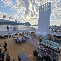 Havila Schiff in Ålesund, Deck 8 ©ExtraHR