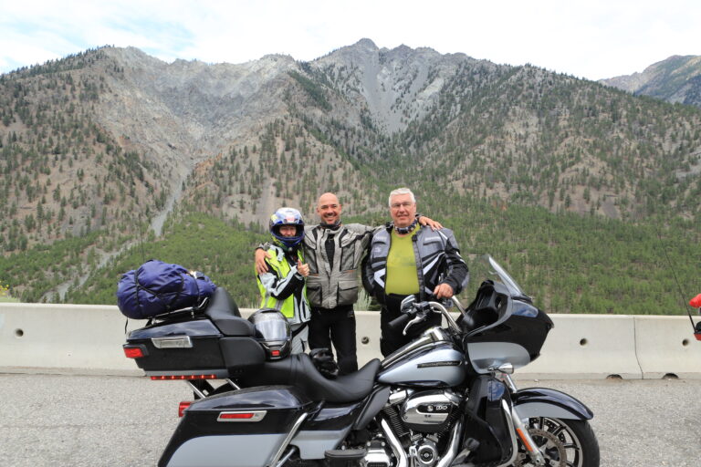 Kanada, British Columbia, Motorrad ©Horst Reitz