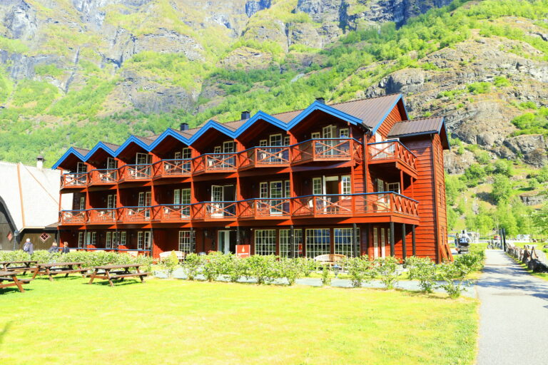 Flamsbrygga Hotel in Flam am Anleger/Bahnhof H