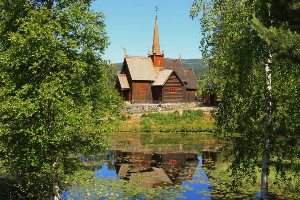Stabkirche am Maihaugen Lillehammer