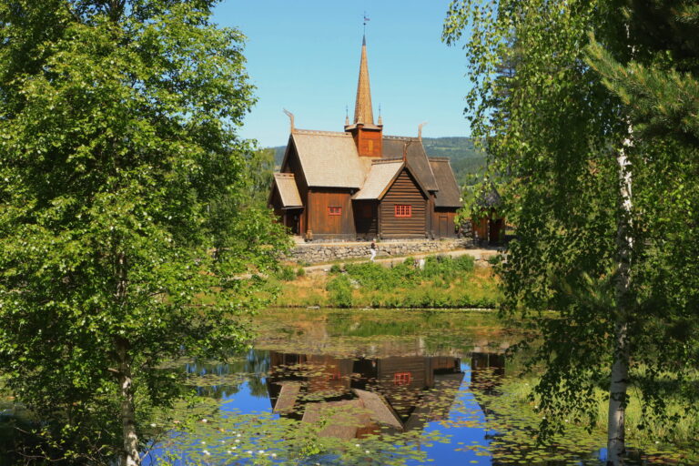 Stabkirche am Maihaugen Lillehammer