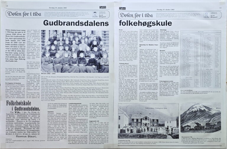 Dale Gudbrands Gard, Hundorp