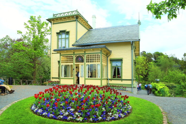 Grieg Haus in Bergen, Norwegen