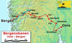 NSB Bergensbahn Oslo-Bergen