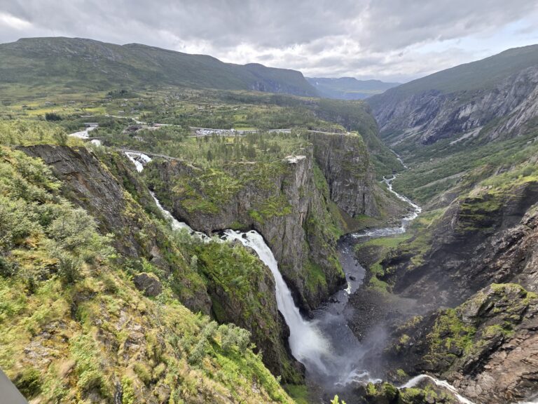 Motorrad Voringfossen Unterwegs ©Horst Reitz