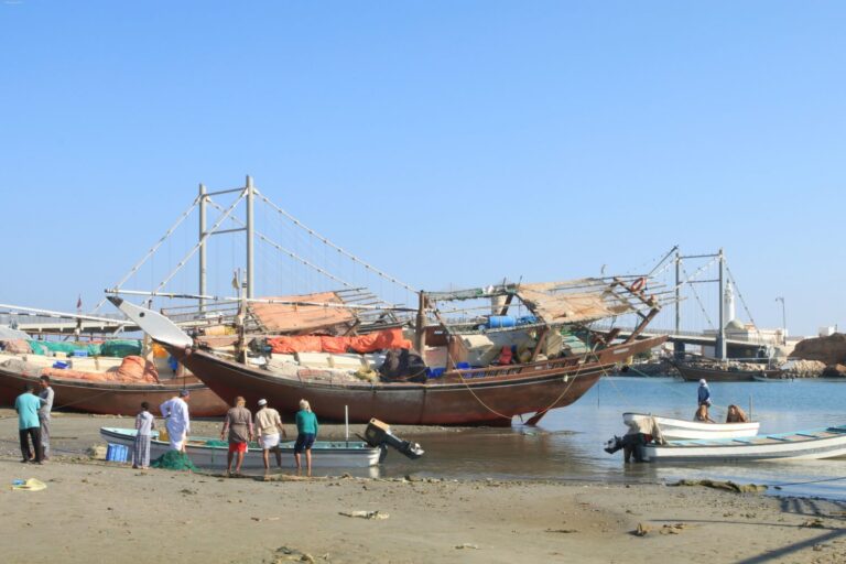 Dhow Factory, Dhow Werft in Sur