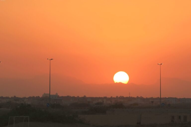Sonnenuntergang im Oman