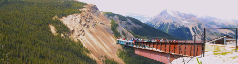 Kanada, Icefield Parkway Jasper NP, Skywalk ©Horst Reitz