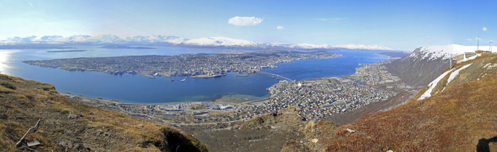 Tromsø vom Fellhejsen Panorama ©ExtraHR