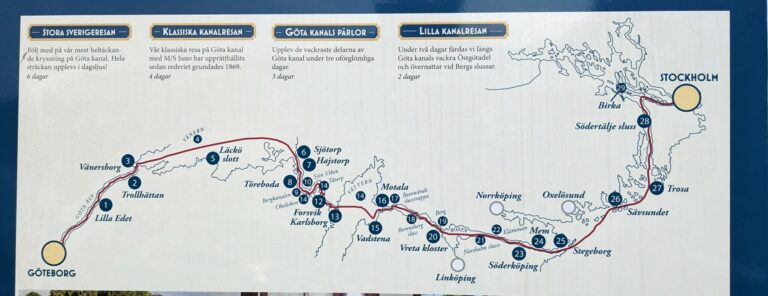 MS Diana, Göta Kanal