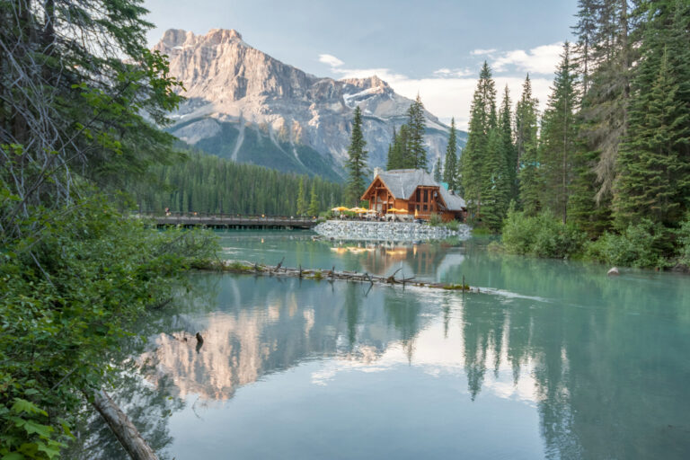 Kanada Alberta Emerald Lake Lodge Smaragd Lake