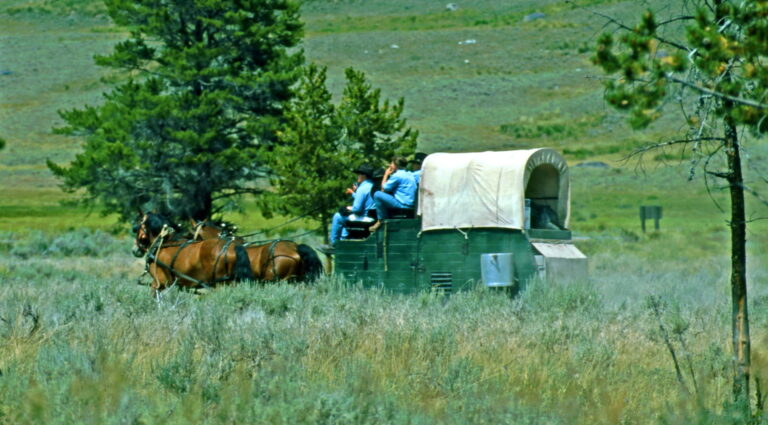Kanada, Alberta Planwagen in Kanada ©Horst Reitz