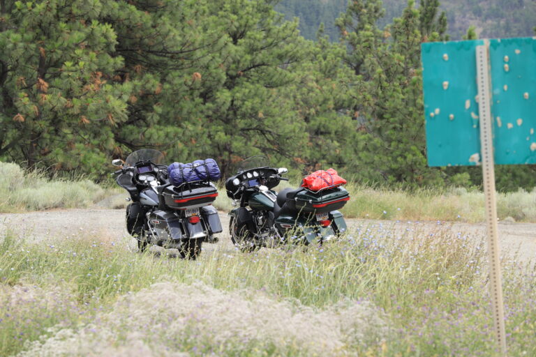 Motorrad Kanada Unterwegs ©Horst Reitz