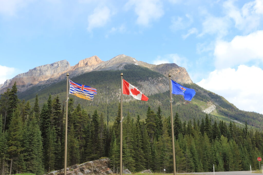 Kanada, Highway 1 Continental Divide