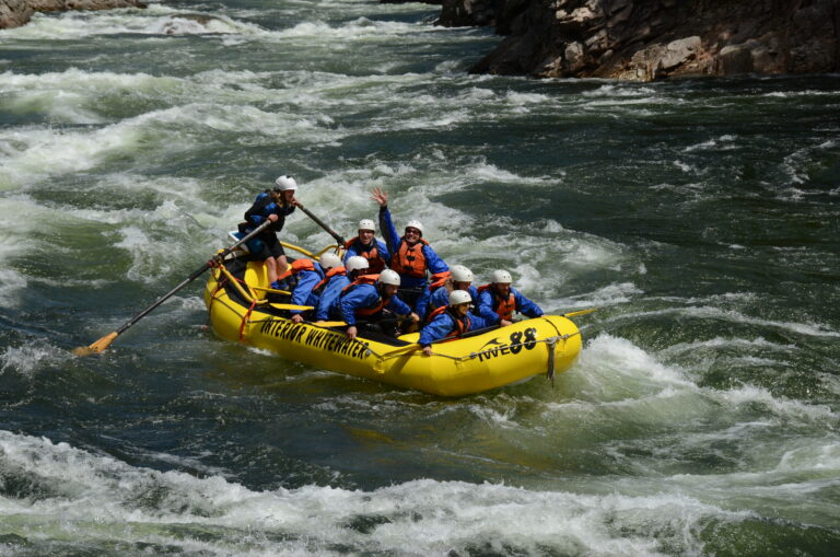 Kanada, Rafting Clearwater River am Wells Grey NP
