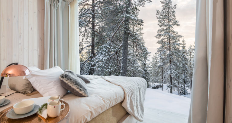 Arctic TreeHouse Hotel suite as DB