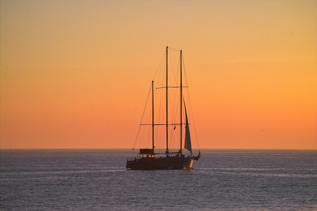 Griechenland, Santorini, Sonnenuntergang