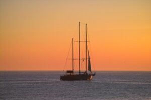 Griechenland, Santorini, Sonnenuntergang