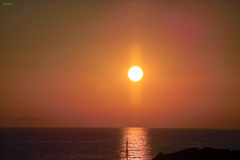 Griechenland Sonnenuntergang