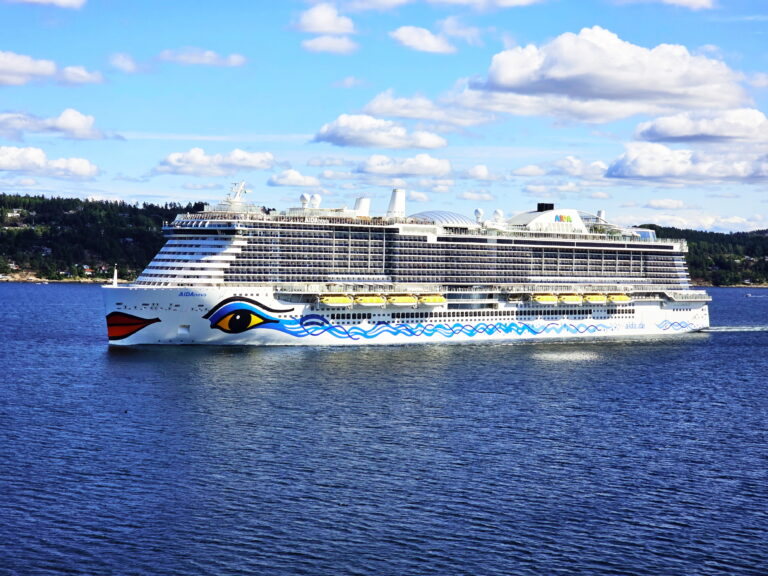 MS AIDAnova Oslo Einlaufen