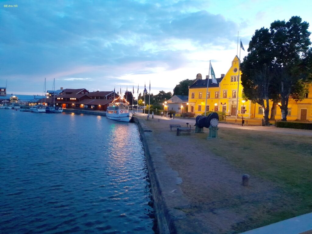Schweden Motala Motorrad ©BerndH