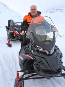 SnowMobil Camp Tamok Tromsø Winter ©ExtraHR