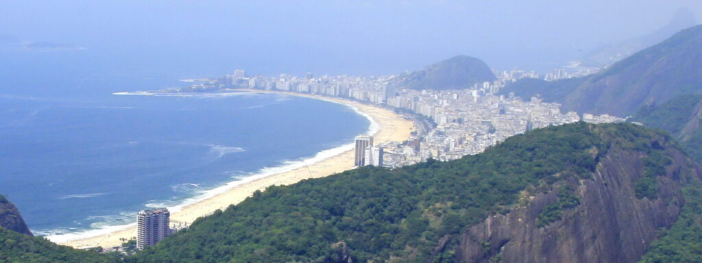 Rio de Janeiro, Copa Cabana vom Zuckerhut, Pão de Açúcar