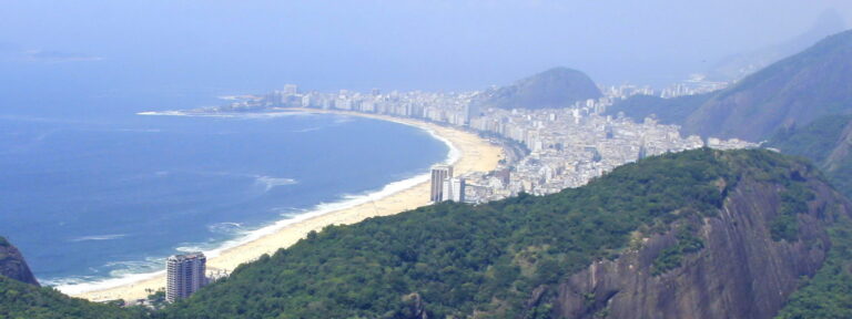 Rio de Janeiro, Copa Cabana vom Zuckerhut, Pão de Açúcar
