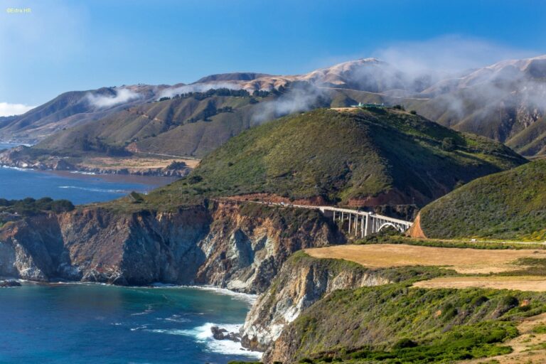 Californien Bixby Bridge at Big Sur ©123RF 2661